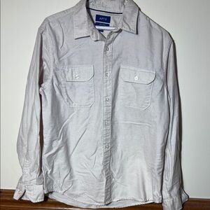 Apt. 9 Light Ivory Button-Up Shirt